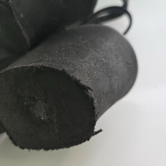 Cordani Retro Black Leather Peep Toe Sling Back Sandals Size 37 - Picture 6 of 8